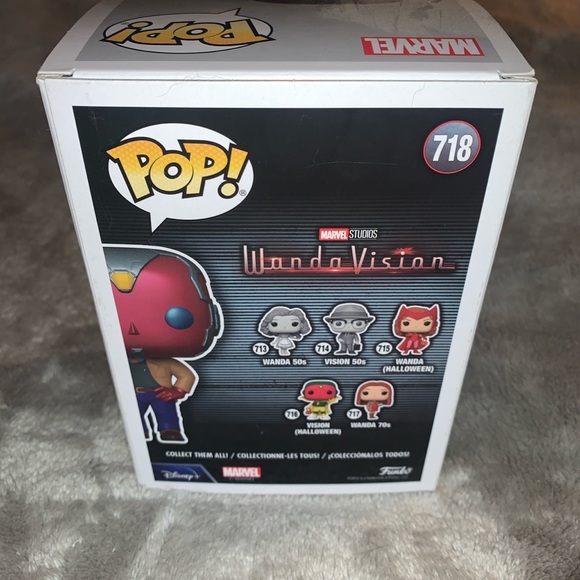 GameStop Game Stop Exclusive Funko Pop Vinyl Figure 718 Wanda Vision 70s New - Picture 4 of 7